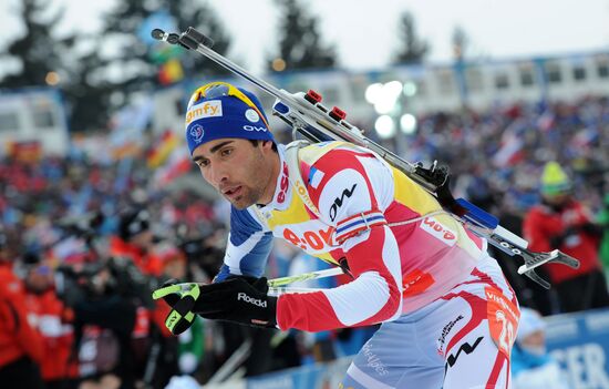 Biathlon World Championships. Men's sprint