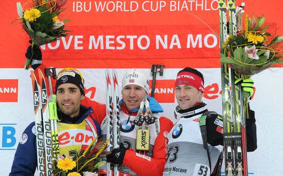 Biathlon World Championships. Men's sprint
