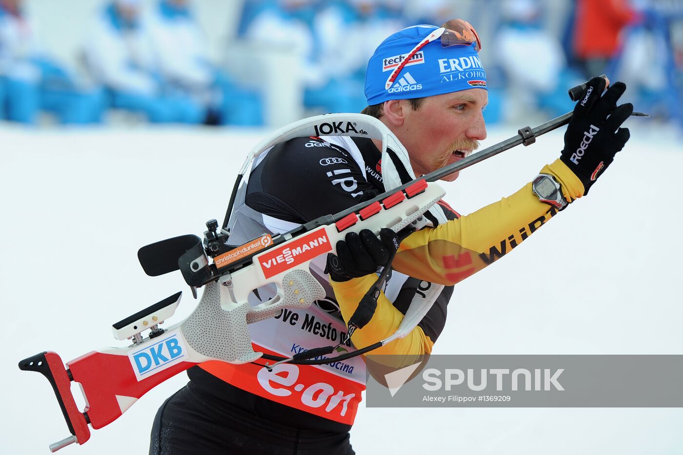 Biathlon World Championships. Men's sprint
