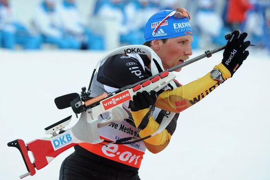 Biathlon World Championships. Men's sprint