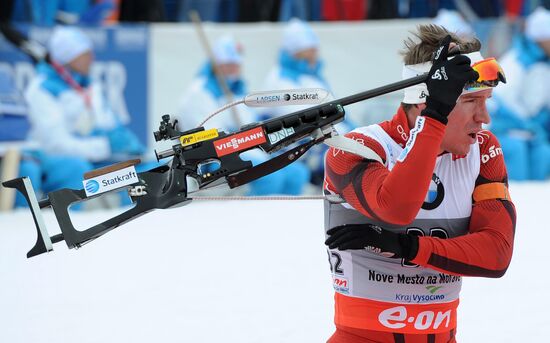 Biathlon World Championships. Men's sprint