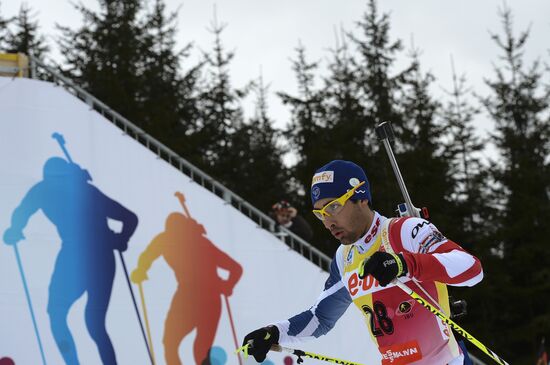 Biathlon World Championships. Men's sprint