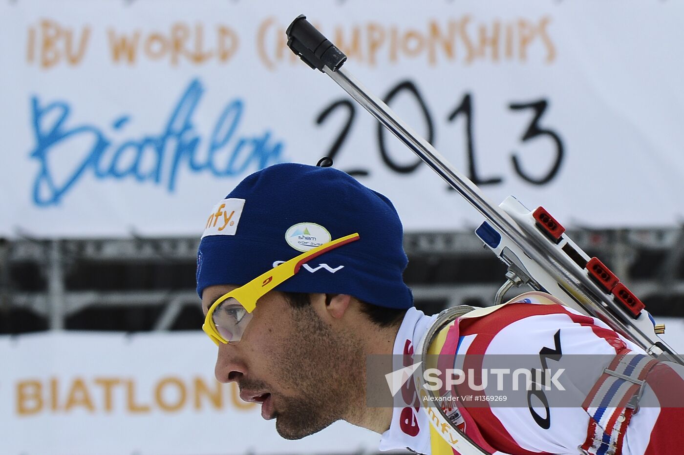 Biathlon World Championships. Men's sprint