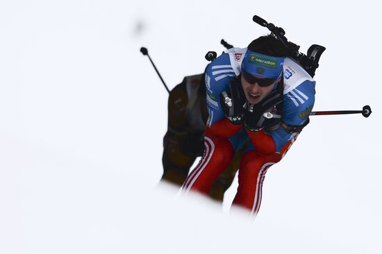 Biathlon World Championships. Men's sprint
