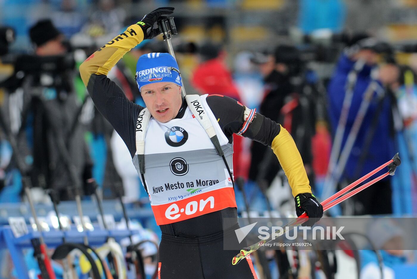 Biathlon World Championships. Men's sprint