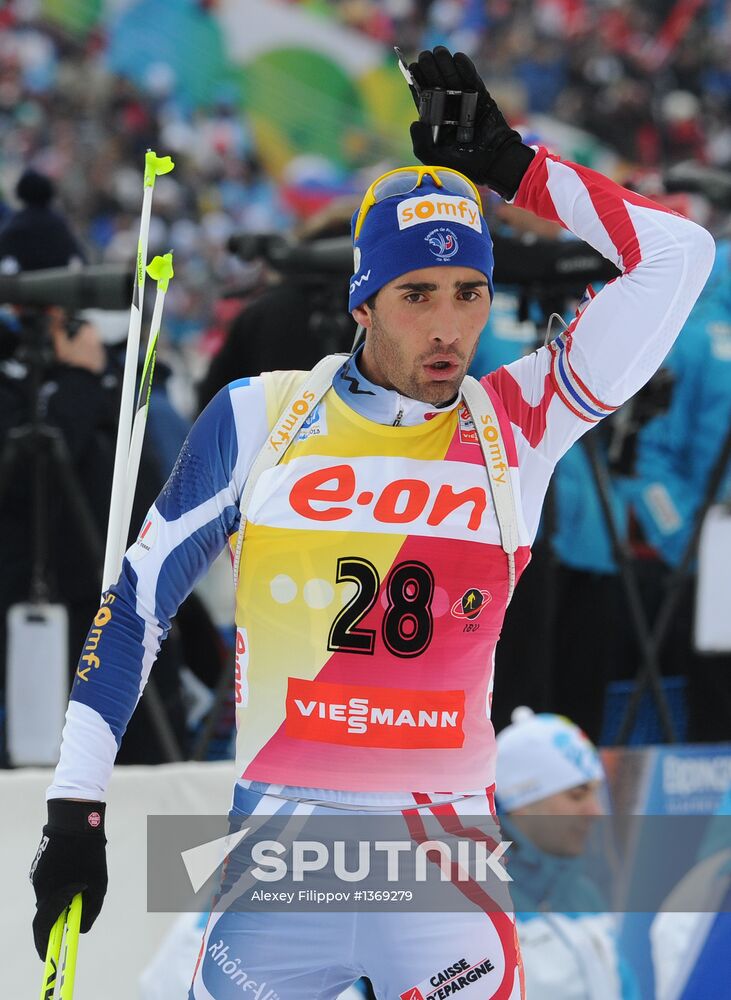 Biathlon World Championships. Men's sprint