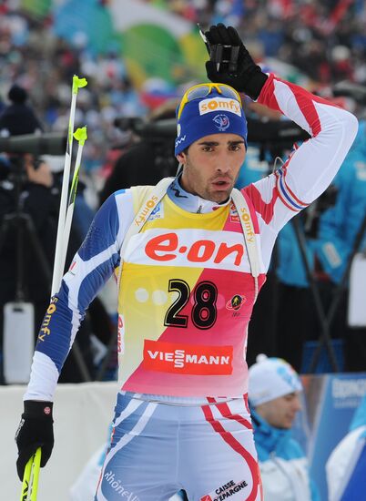Biathlon World Championships. Men's sprint
