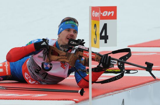 Biathlon World Championships. Men's sprint