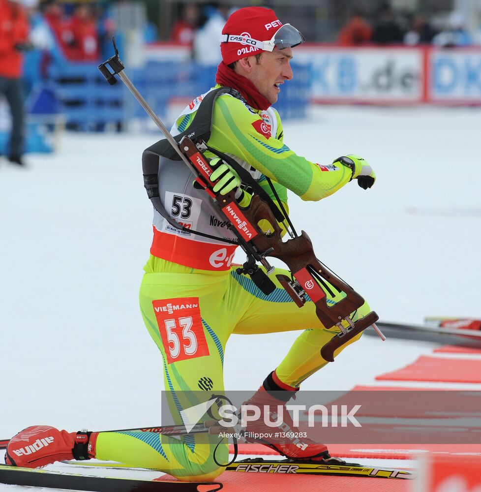 Biathlon World Championships. Men's sprint
