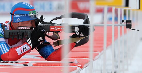 Biathlon World Championships. Men's sprint