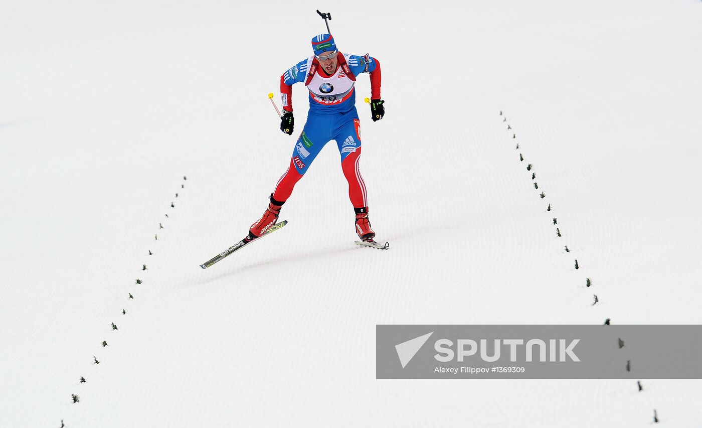 Biathlon World Championships. Men's sprint