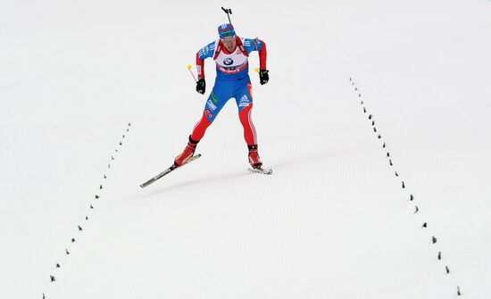 Biathlon World Championships. Men's sprint
