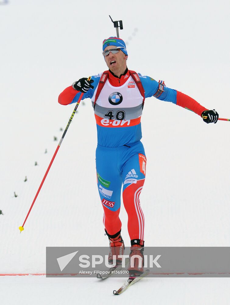 Biathlon World Championships. Men's sprint