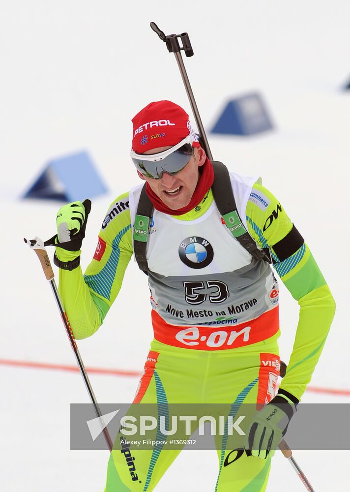 Biathlon World Championships. Men's sprint