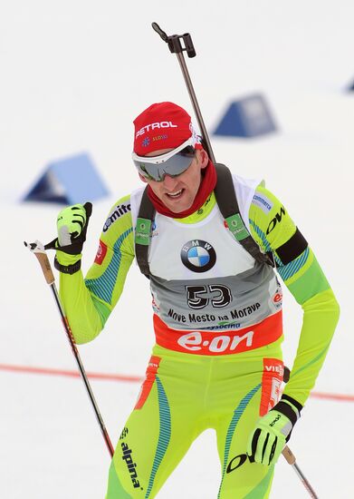 Biathlon World Championships. Men's sprint