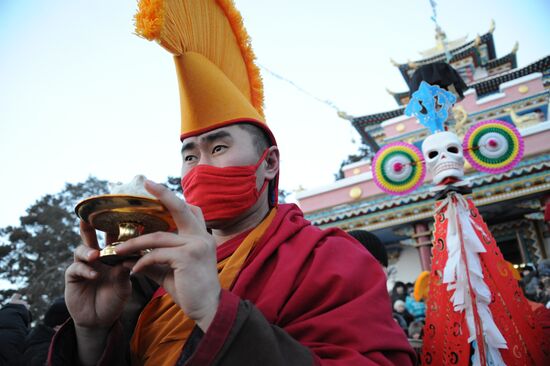 Buddhist New Year ceremonies begin in Transbaikalia