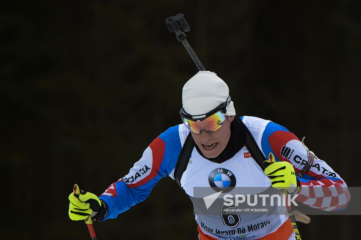 Biathlon World Championships. Men's sprint