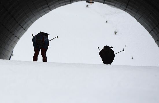Biathlon World Championships. Men's sprint