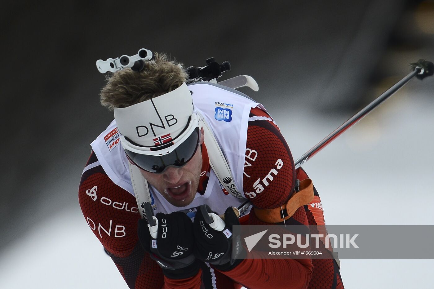 Biathlon World Championships. Men's sprint