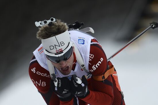 Biathlon World Championships. Men's sprint