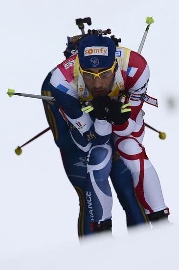 Biathlon World Championships. Men's sprint