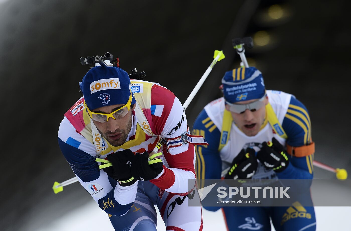 Biathlon World Championships. Men's sprint