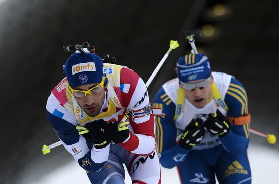 Biathlon World Championships. Men's sprint