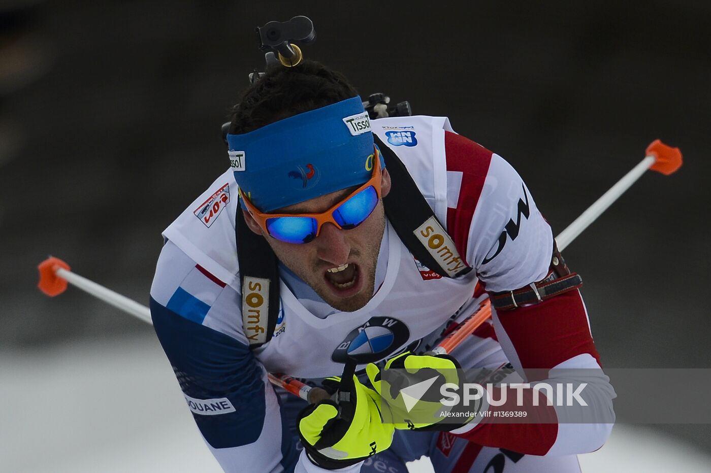Biathlon World Championships. Men's sprint