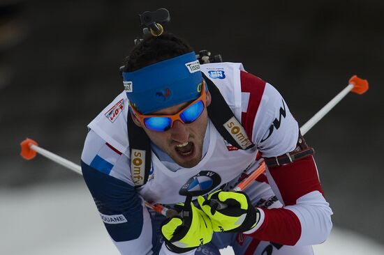 Biathlon World Championships. Men's sprint