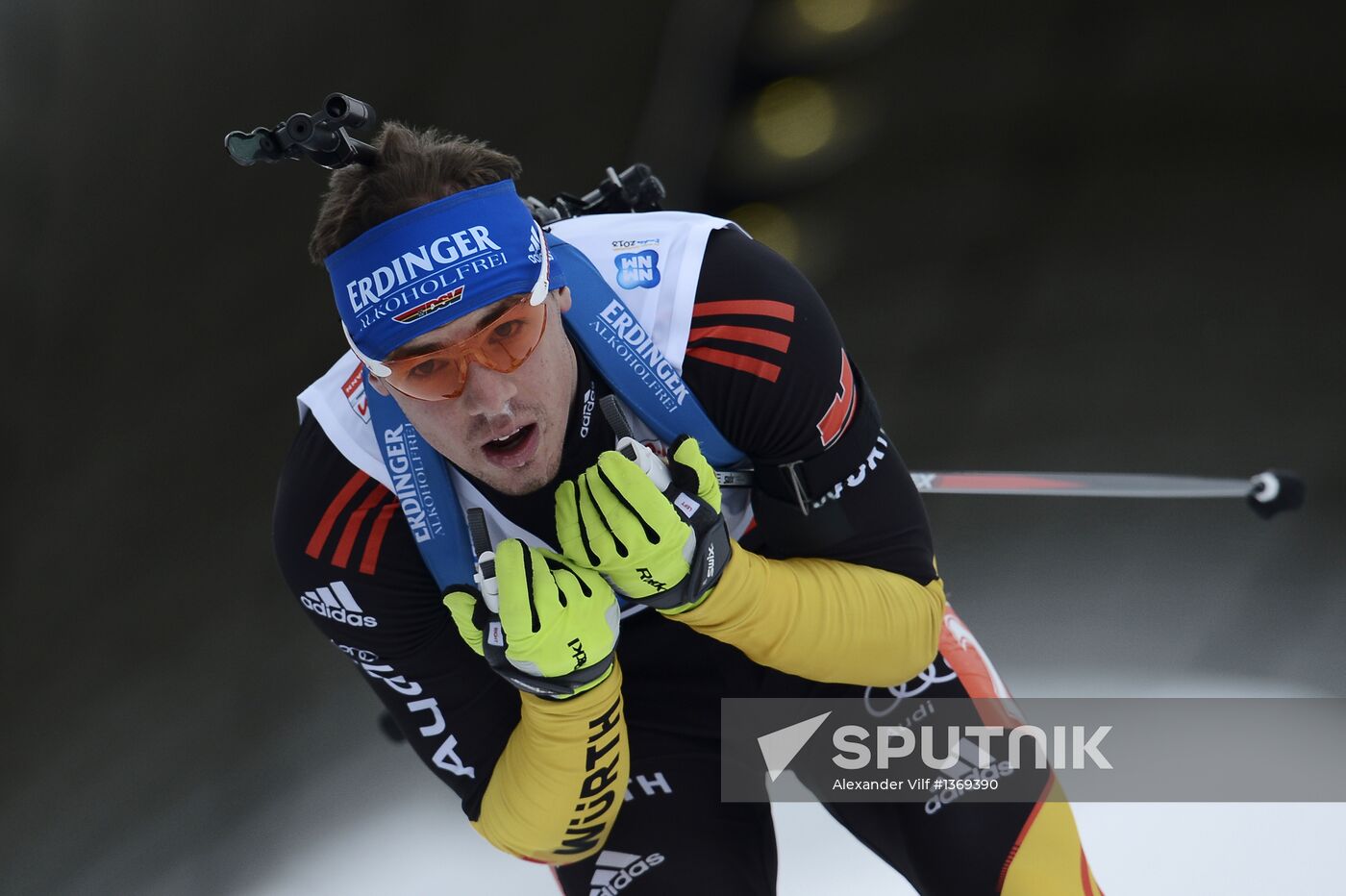 Biathlon World Championships. Men's sprint
