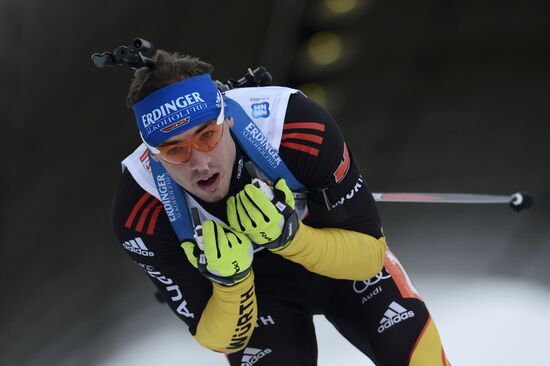 Biathlon World Championships. Men's sprint