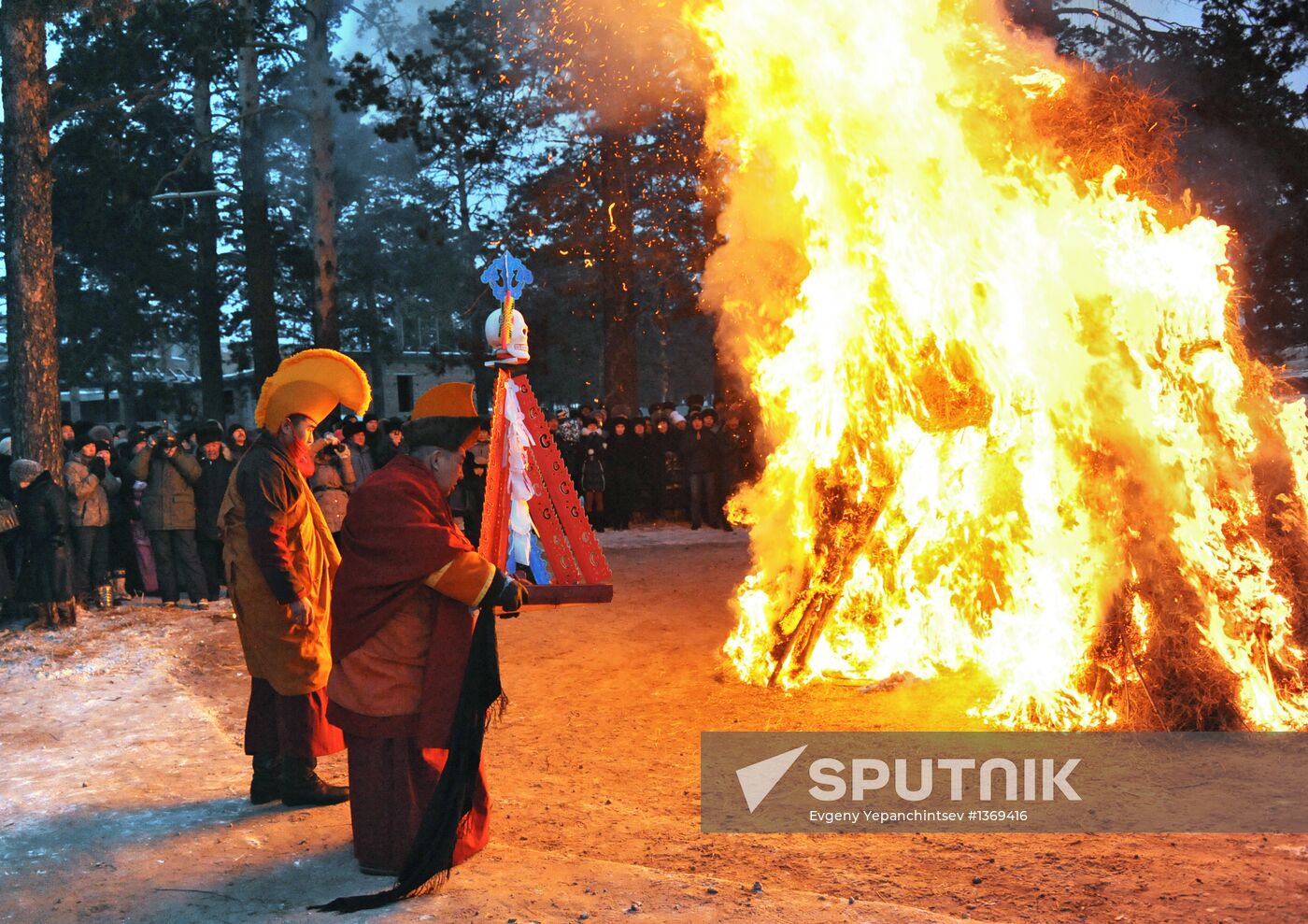 Buddhist New Year ceremonies begin in Transbaikalia