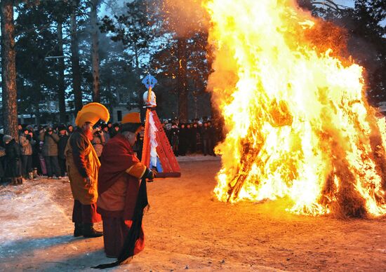 Buddhist New Year ceremonies begin in Transbaikalia