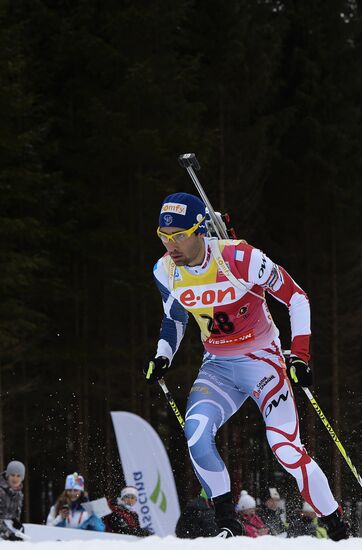 Biathlon World Championships. Men's sprint