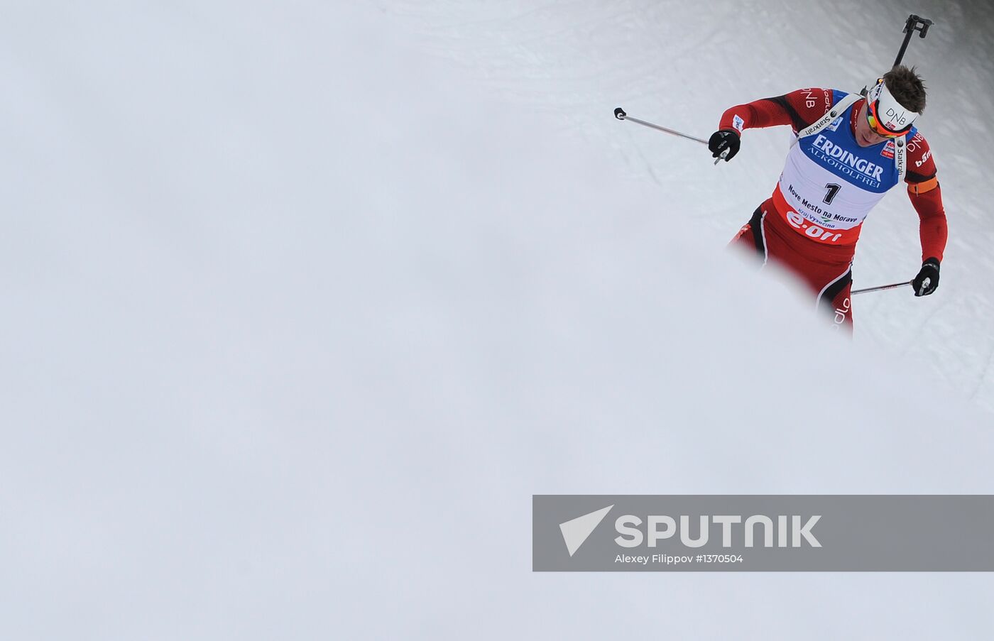Biathlon World Championships. Men's pursuit