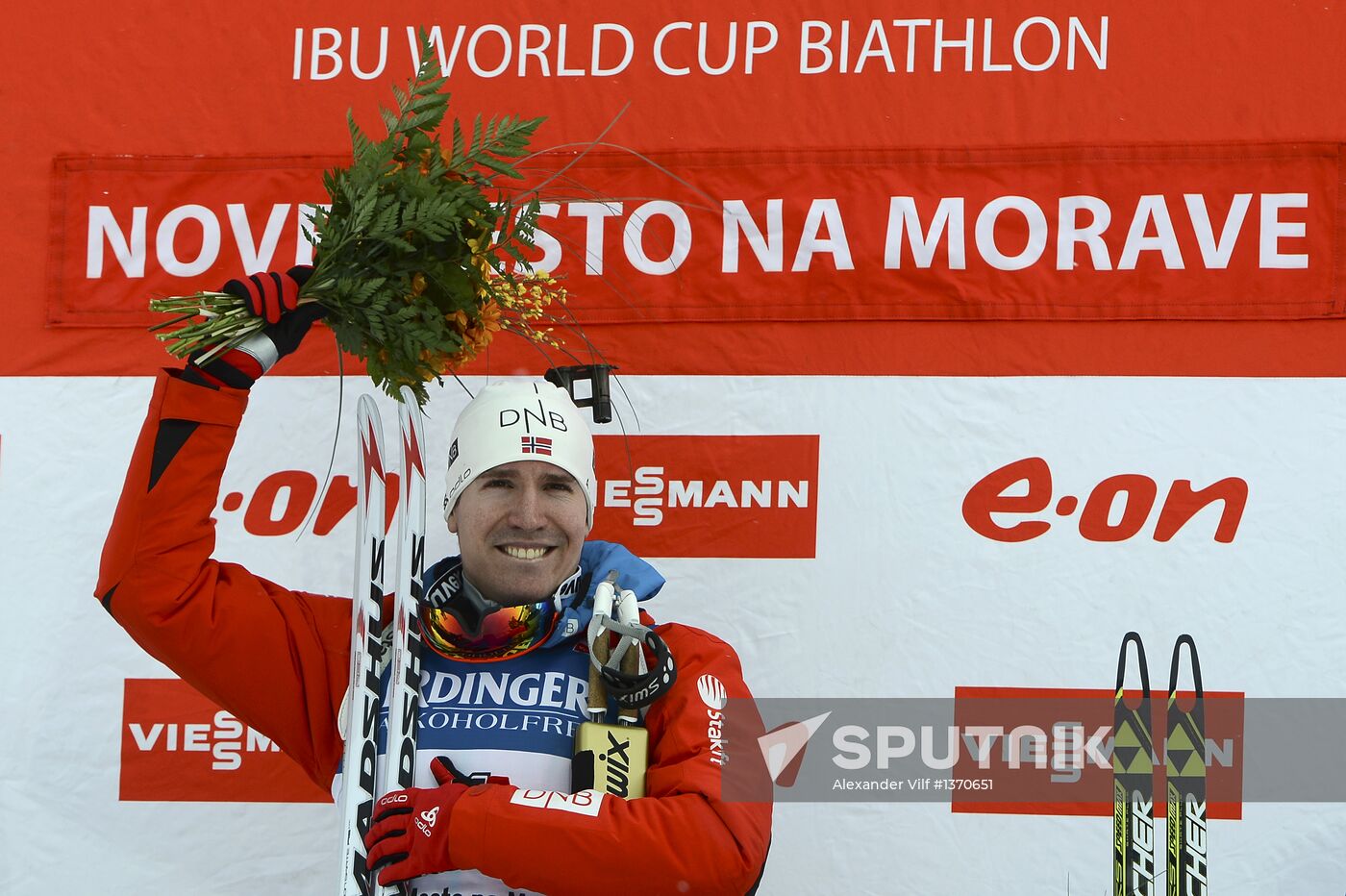 Biathlon World Championships. Men's pursuit