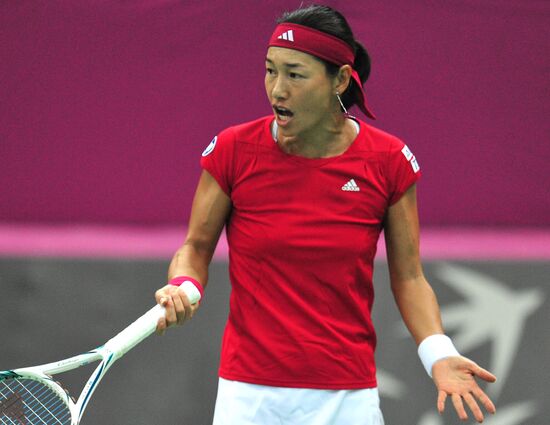 Tennis. 2013 Fed Cup. Russia vs Japan. Day Two