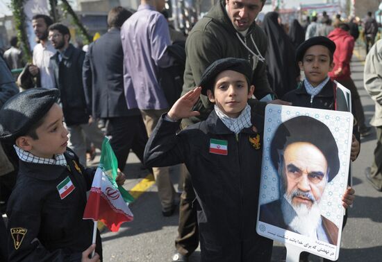 Iran celebrates 34th anniversary of Islamic Revolution