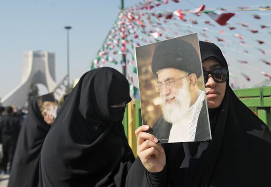 Iran celebrates 34th anniversary of Islamic Revolution