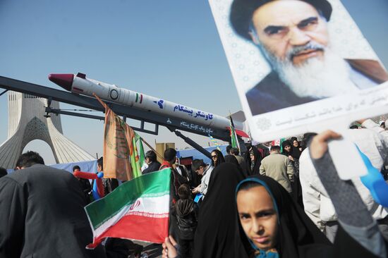Iran celebrates 34th anniversary of Islamic Revolution