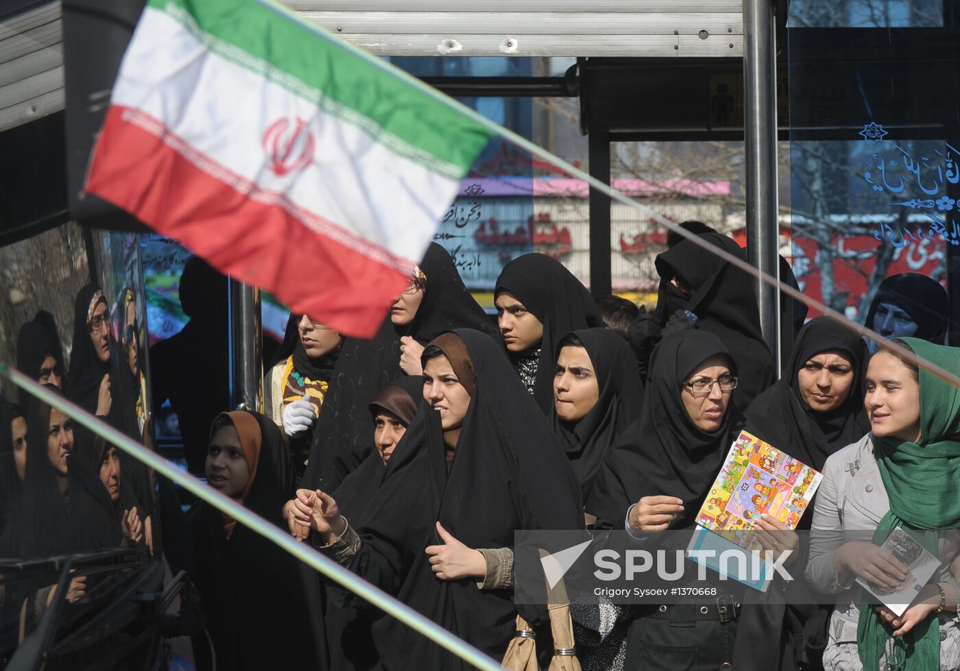 Iran celebrates 34th anniversary of Islamic Revolution