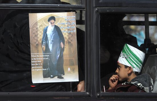 Iran celebrates 34th anniversary of Islamic Revolution