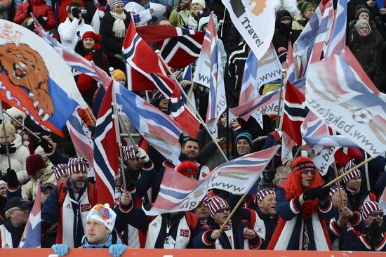 Biathlon World Championships. Men's pursuit