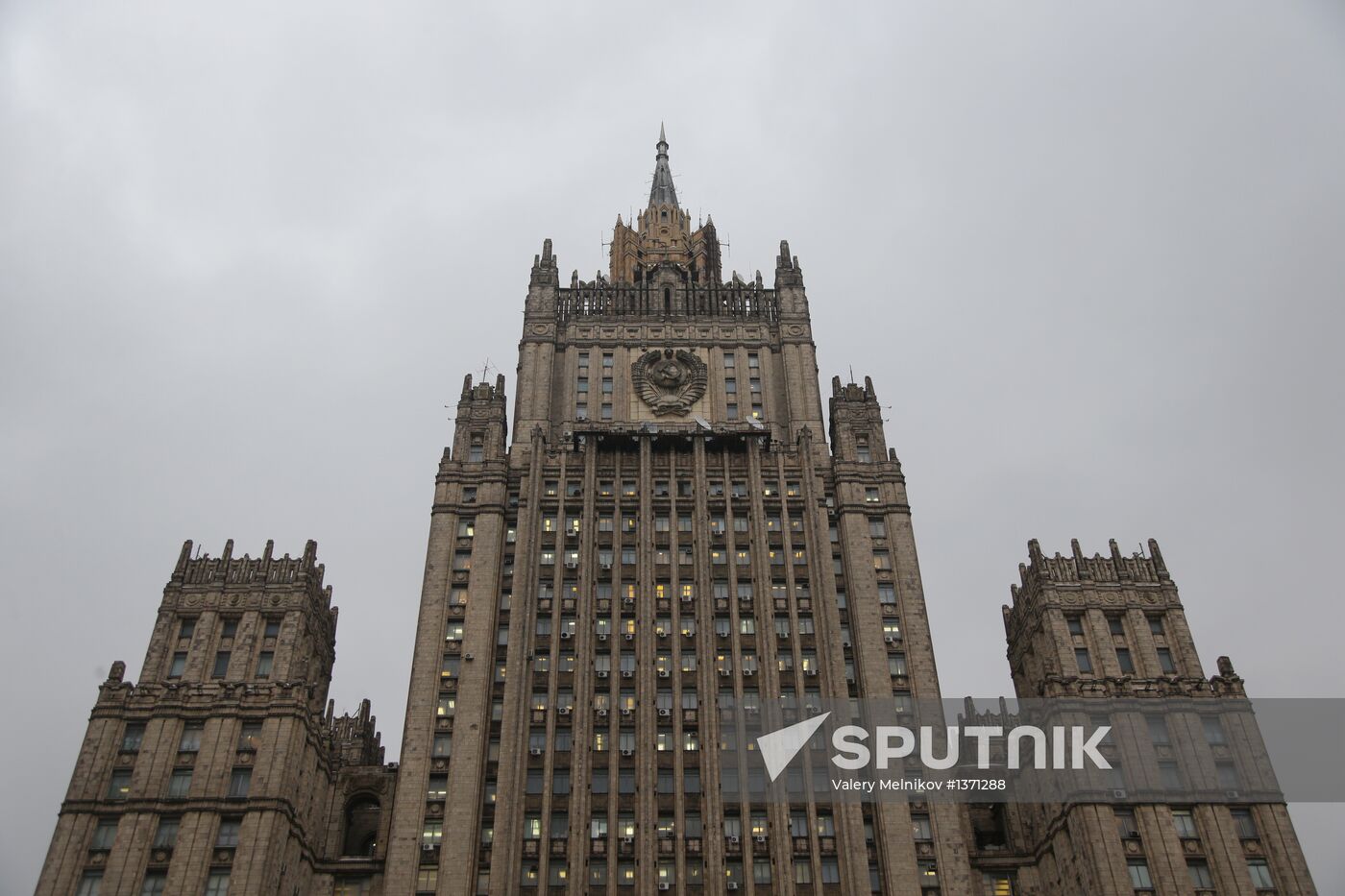 Russia's Foreign Affairs Ministry in Moscow