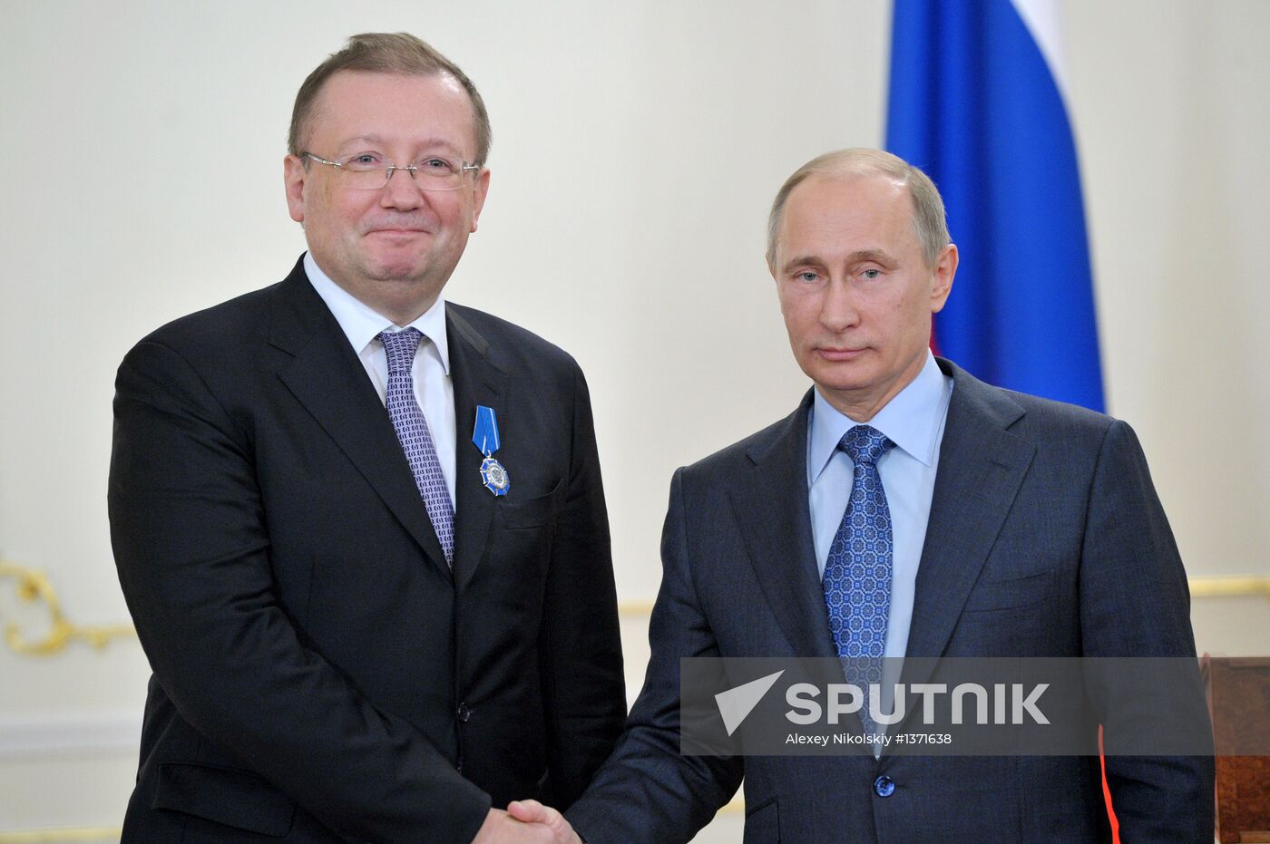 President Vladimir Putin presents state awards