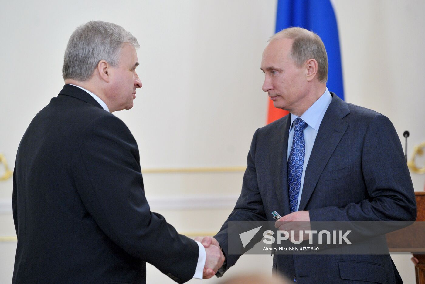 President Vladimir Putin presents state awards