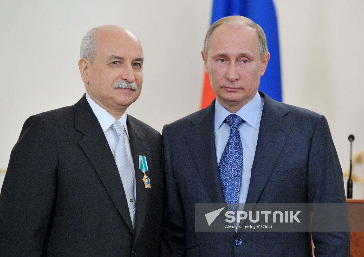 President Vladimir Putin presents state awards