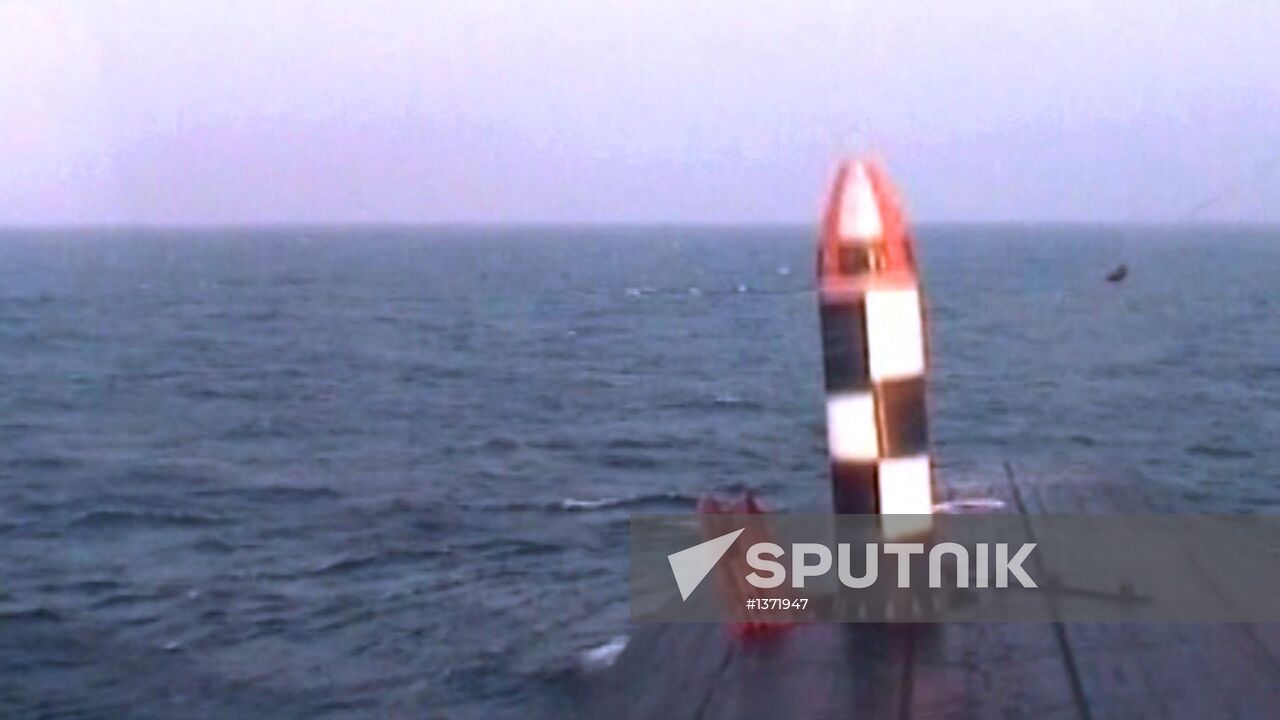 Tests of Bulava intercontinental ballistic missile