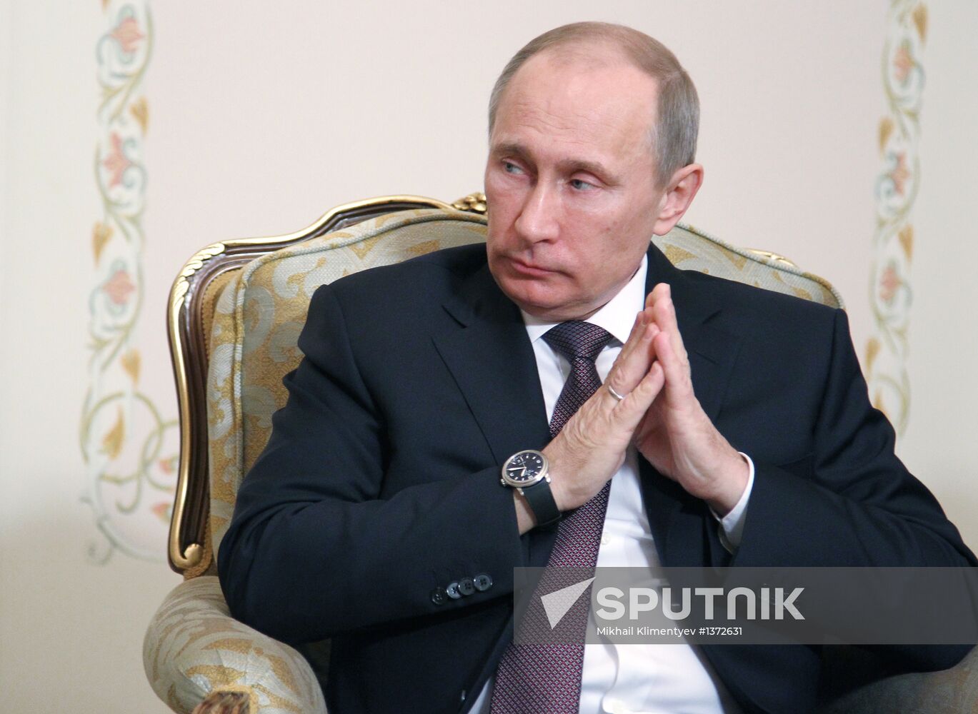 Russian President Putin meets with Niinistö in Novo-Ogaryovo