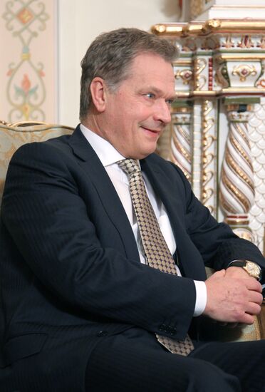 Russian President Putin meets with Niinistö in Novo-Ogaryovo